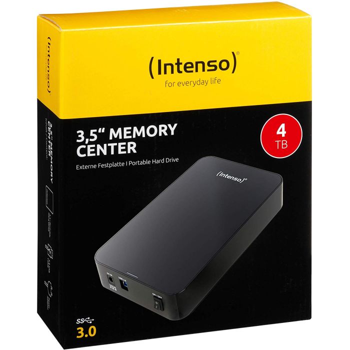 Intenso zunanji disk 4TB 3,5 Memory Center USB 3.0 Intenso zunanji disk 4TB 3,5 Memory Center USB 3.0