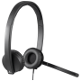 Logitech Slušalke OEM, H570e, stereo, USB