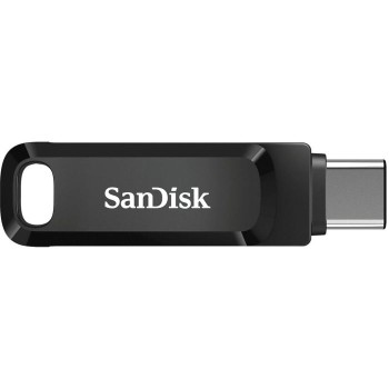 SanDisk Ultra Dual Drive Go USB Type C, 64GB 3.1/3.0, b do 150 MB/s, črn