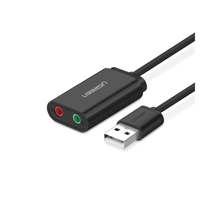 Ugreen USB 2.0 na 3.5mm avdio adapter - box Ugreen USB 2.0 na 3.5mm avdio adapter - box