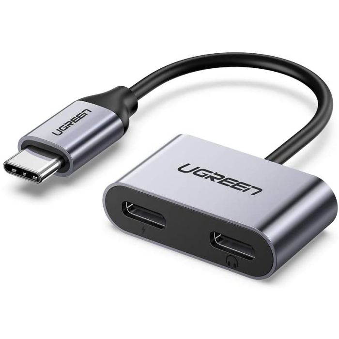 UGREEN USB-C v dvojni USB-C Adapter 2v1 - box UGREEN USB-C v dvojni USB-C Adapter 2v1 - box