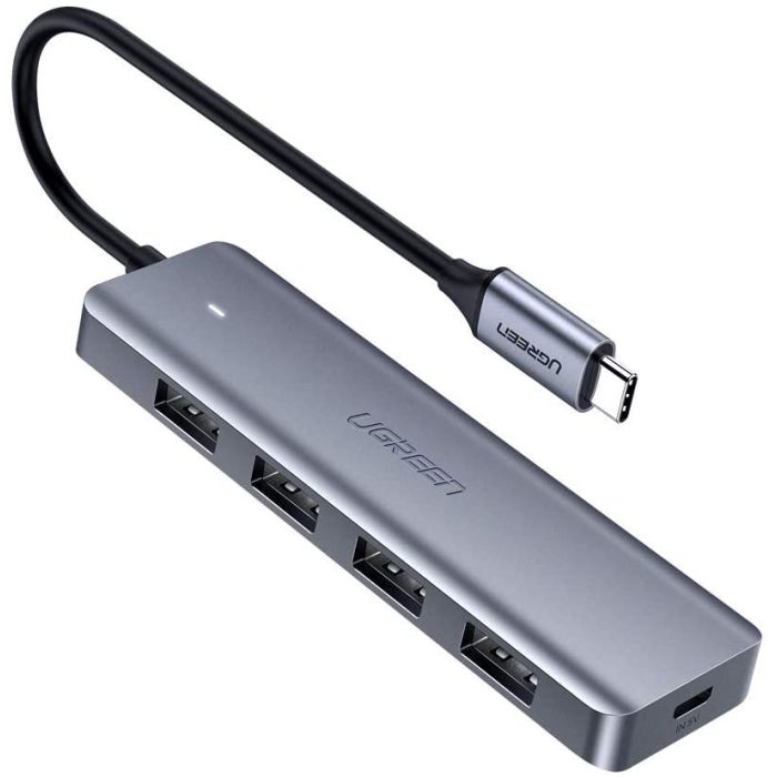 Ugreen Hub USB-C 4 portni - box Ugreen Hub USB-C 4 portni - box