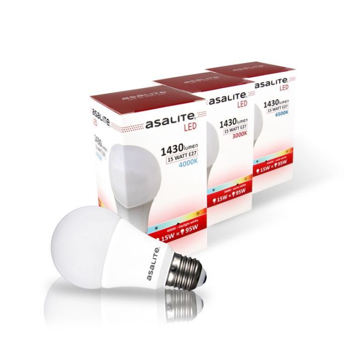 ASALITE LED sijalka E27 15W 6500K 1430lm ASALITE LED sijalka E27 15W 6500K 1430lm