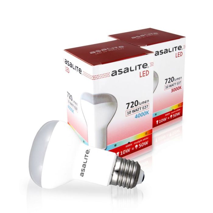 ASALITE LED sijalka E27 R63 10W 3000K 720lm ASALITE LED sijalka E27 R63 10W 3000K 720lm