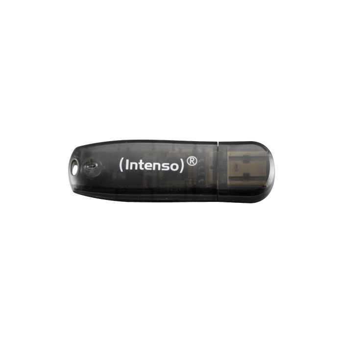 Intenso 16GB Rainbow Line USB 2.0 spominski ključek - Črn Intenso 16GB Rainbow Line USB 2.0 spominski ključek - Črn