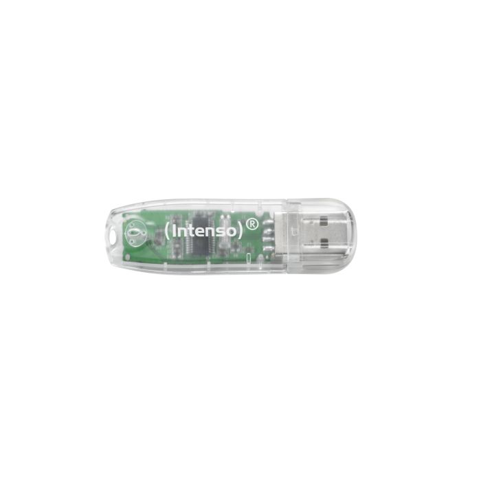 Intenso 32GB Rainbow Line USB 2.0 spominski ključek - Prozoren Intenso 32GB Rainbow Line USB 2.0 spominski ključek - Prozoren