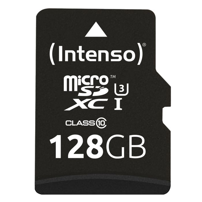 Intenso 128GB microSDXC UHS-I Class 10 Pro 90MB/s spominska kartica Intenso 128GB microSDXC UHS-I Class 10 Pro 90MB/s spominska kartica