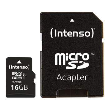 Intenso 16GB microSDXC UHS-I Class 10 Premium spominska kartica Intenso 16GB microSDXC UHS-I Class 10 Premium spominska kartica