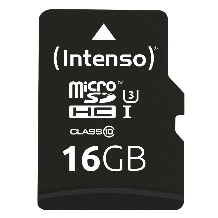 Intenso 16GB microSDXC UHS-I Class 10 Pro 90MB/s spominska kartica Intenso 16GB microSDXC UHS-I Class 10 Pro 90MB/s spominska kartica