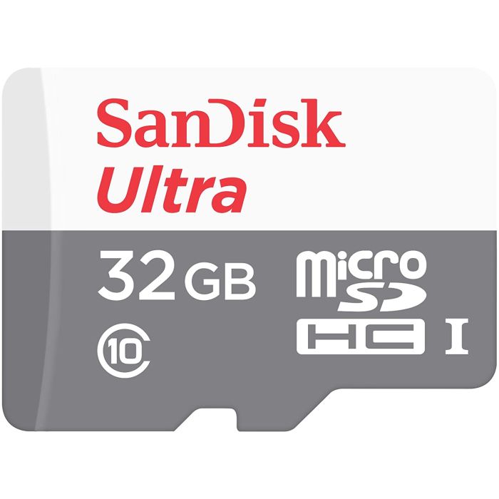 SanDisk 32GB Ultra microSDHC + SD Adapter 100MB/s Class 10 UHS-I SanDisk 32GB Ultra microSDHC + SD Adapter 100MB/s Class 10 UHS-I