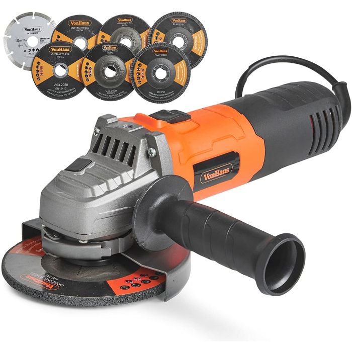 VonHaus 125mm kotni brusilnik 900W 3500021 VonHaus 125mm kotni brusilnik 900W 3500021
