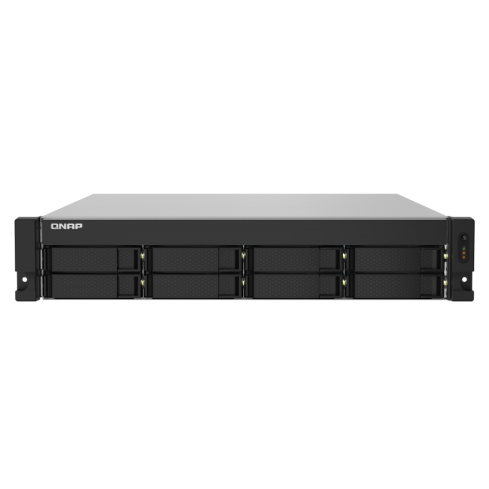 QNAP NAS strežnik za 8 diskov, 4GB ram, 2x 10Gb SFP+, 2x 2.5Gb mreža QNAP NAS strežnik za 8 diskov, 4GB ram, 2x 10Gb SFP+, 2x 2.5Gb mreža