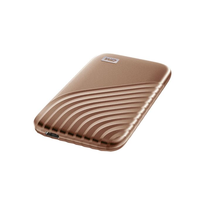WD 1TB My Passport SSD Gold NVMe USB 3.2 zunanji SSD disk WD 1TB My Passport SSD Gold NVMe USB 3.2 zunanji SSD disk
