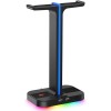 HAVIT Gamenote RGB LED stojalo za slušalke TH650 HAVIT Gamenote RGB LED stojalo za slušalke TH650