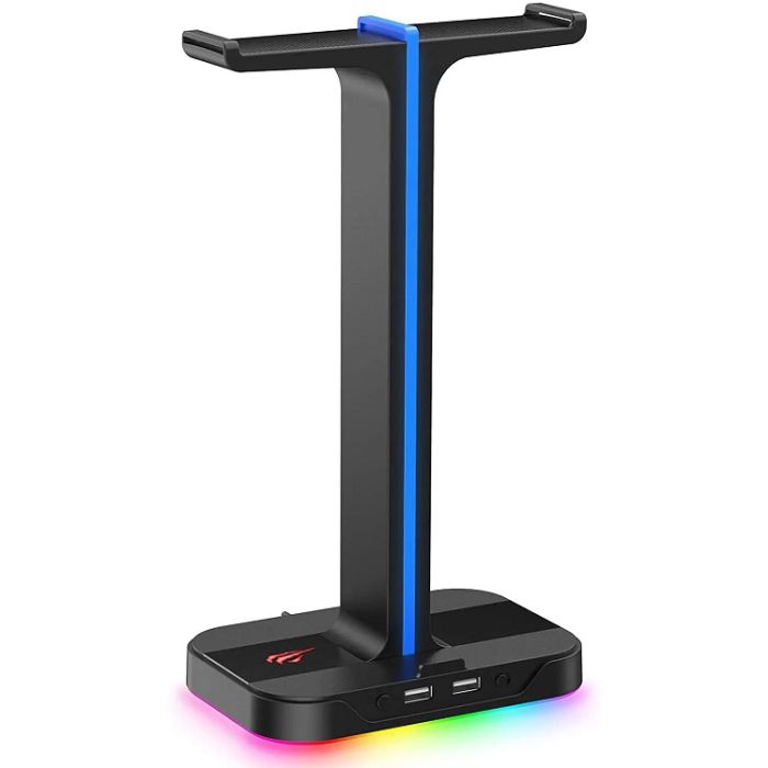 HAVIT Gamenote RGB LED stojalo za slušalke TH650 HAVIT Gamenote RGB LED stojalo za slušalke TH650