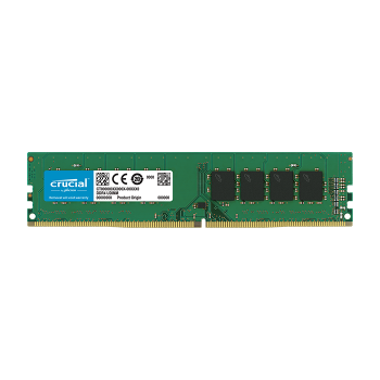 Crucial 16GB DDR4-3200 UDIMM PC4-25600 CL22, 1.2V Crucial 16GB DDR4-3200 UDIMM PC4-25600 CL22, 1.2V