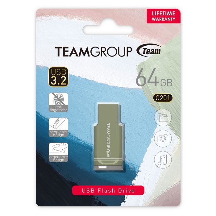 Teamgroup 64GB C201 USB 3.2 spominski ključek Teamgroup 64GB C201 USB 3.2 spominski ključek