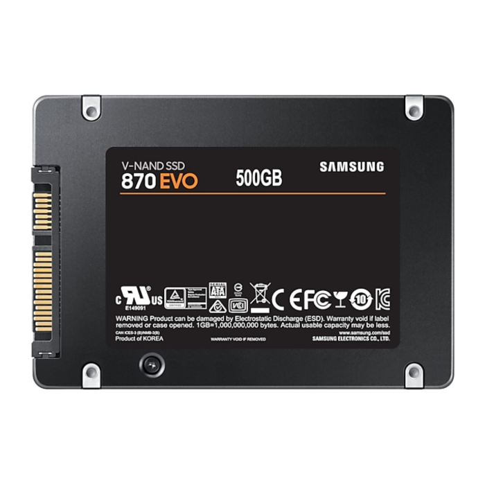 Samsung 500GB 870 EVO SSD SATA3 2.5 disk Samsung 500GB 870 EVO SSD SATA3 2.5 disk