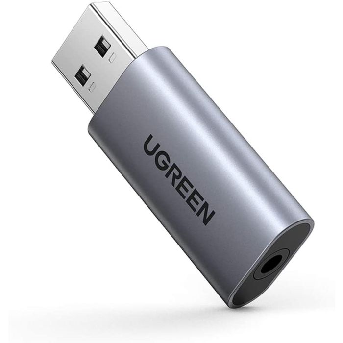 UGREEN USB zunanja zvočna kartica iz USB na 3.5mm avdio - box UGREEN USB zunanja zvočna kartica iz USB na 3.5mm avdio - box