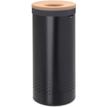 Brabantia koš za perilo 35L, mat črna