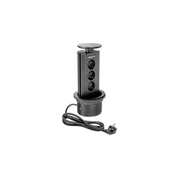 GTV potopna vtičnica 3x 230V, Ø100mm