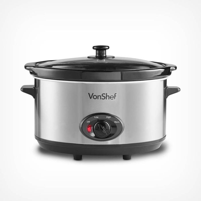 VonShef električen lonec za počasno kuhanje 6.5L VonShef električen lonec za počasno kuhanje 6.5L