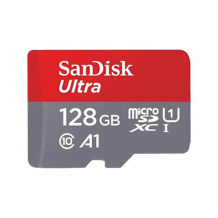 SanDisk Ultra microSDXC 128GB + SD Adapter 100MB/s Class 10 UHS-I SanDisk Ultra microSDXC 128GB + SD Adapter 100MB/s Class 10 UHS-I