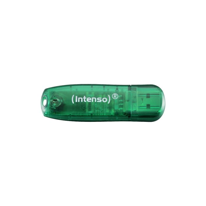 Intenso 8GB Rainbow Line USB 2.0 spominski ključek - Zelen Intenso 8GB Rainbow Line USB 2.0 spominski ključek - Zelen