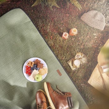 VonShef odeja za piknik 147 x 180cm, zelena VonShef odeja za piknik 147 x 180cm, zelena