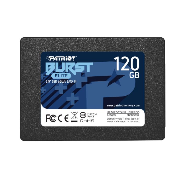 Patriot Burst Elite 120GB SSD SATA 3 2.5 Patriot Burst Elite 120GB SSD SATA 3 2.5