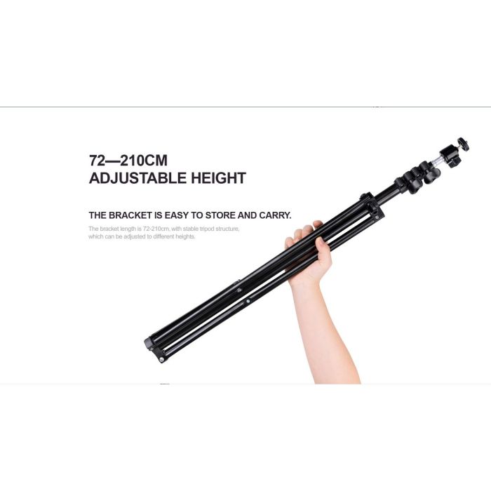 HAVIT RGB LED svetlobni obroč s tripod stojalom HAVIT RGB LED svetlobni obroč s tripod stojalom