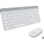 Logitech Slim Wireless Combo MK470, grafitna SLO bela