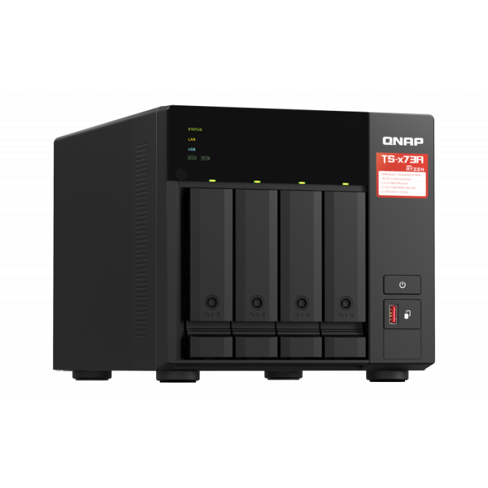 QNAP NAS strežnik za 4 diske, 8GB ram, 2x 2.5Gb mrežo QNAP NAS strežnik za 4 diske, 8GB ram, 2x 2.5Gb mrežo