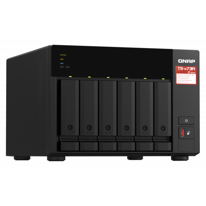 QNAP NAS strežnik za 6 diskov, 8GB ram, 2x 2.5GbE mrežo QNAP NAS strežnik za 6 diskov, 8GB ram, 2x 2.5GbE mrežo
