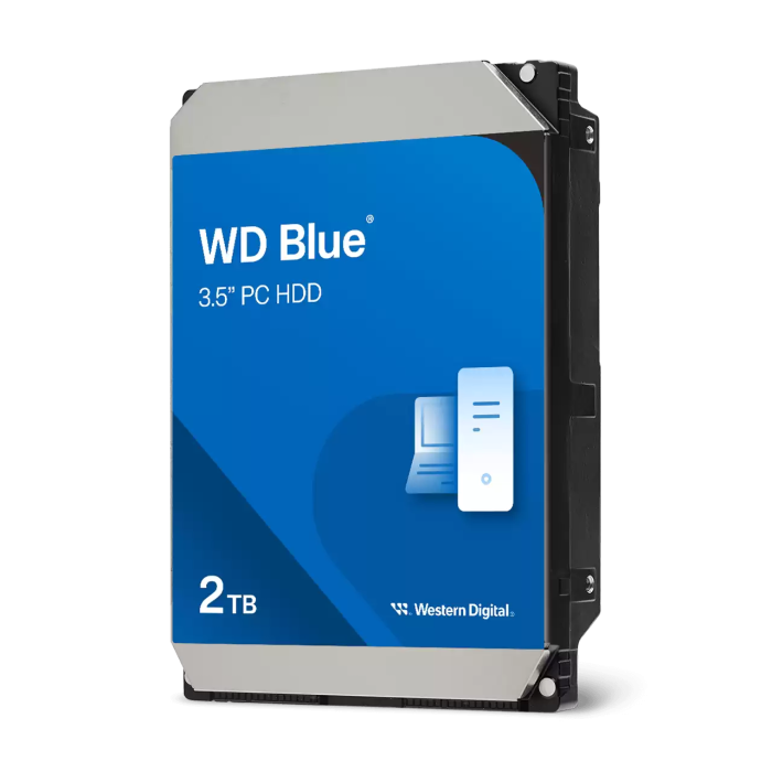 WD 2TB Blue 3,5 SATA 6Gb/s 7200rpm 256MB HDD disk