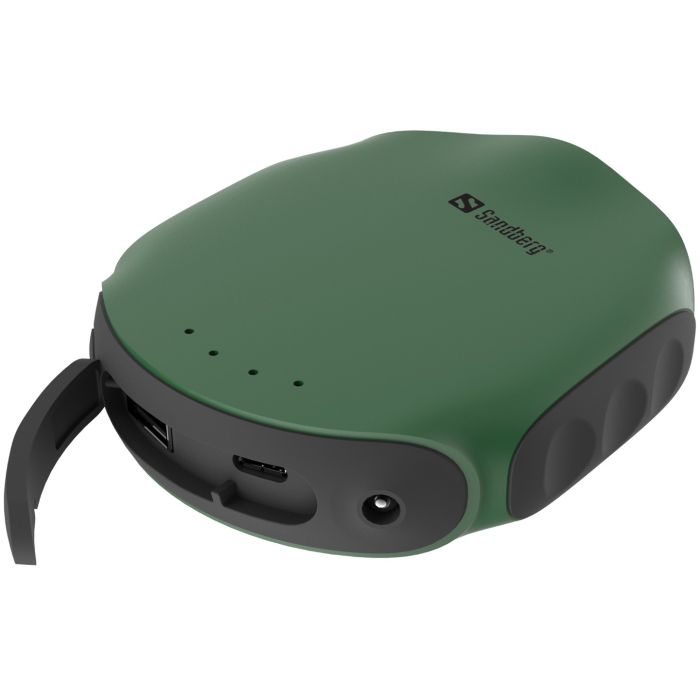 Sandberg Survivor Powerbank 10000mAh prenosna baterija z LED svetilko in kompasom Sandberg Survivor Powerbank 10000mAh prenosna baterija z LED svetilko in kompasom