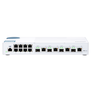 QNAP 12 port stikalo 4x 10Gb, 8x 1Gb QNAP 12 port stikalo 4x 10Gb, 8x 1Gb
