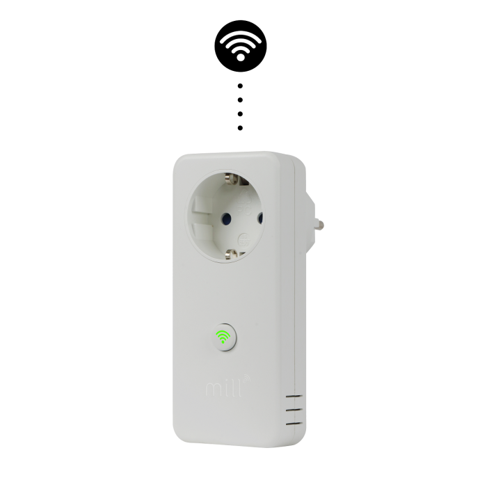 MILL Wi-Fi pametna vtičnica z vgrajenim termostatom MILL Wi-Fi pametna vtičnica z vgrajenim termostatom