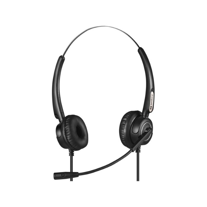 Sandberg USB + RJ9/11 Headset Pro Stereo slušalke z mikrofonom Sandberg USB + RJ9/11 Headset Pro Stereo slušalke z mikrofonom