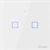 SONOFF pametno stensko stikalo Wi-Fi + RF433 dvojno T1EU2C-TX SONOFF pametno stensko stikalo Wi-Fi + RF433 dvojno T1EU2C-TX