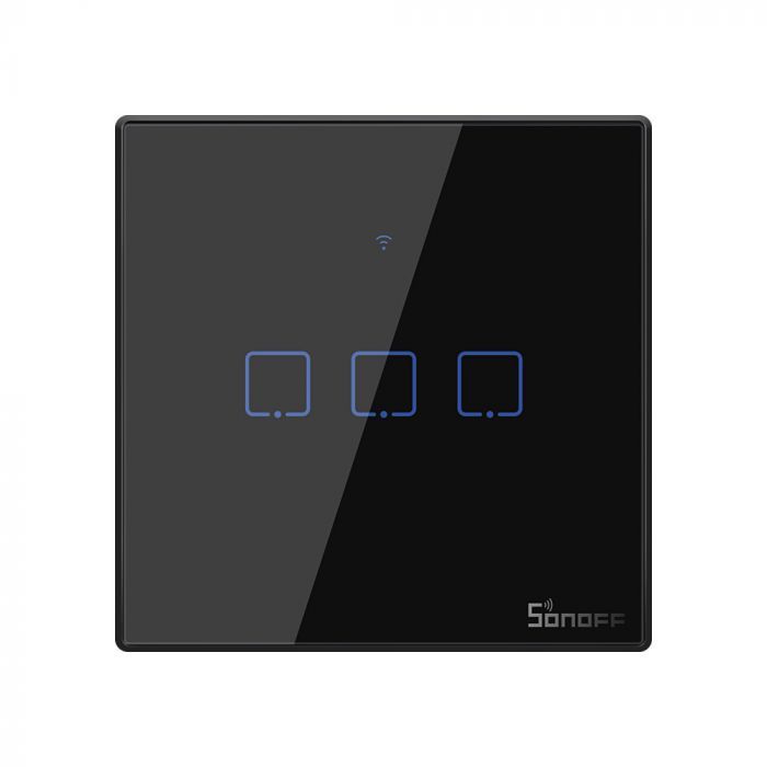 SONOFF pametno stensko stikalo Wi-Fi T3EU3C-TX SONOFF pametno stensko stikalo Wi-Fi T3EU3C-TX