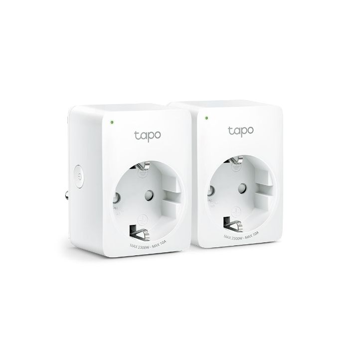 TP-LINK Tapo P100 Mini Smart Wi-Fi vtičnica - 2pack TP-LINK Tapo P100 Mini Smart Wi-Fi vtičnica - 2pack