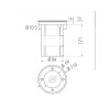 GTV zunanja talna svetilka ALFA-O 1x GU10 230V IP67 GTV zunanja talna svetilka ALFA-O 1x GU10 230V IP67