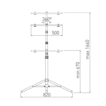 GTV stojalo za reflektorje