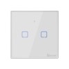 SONOFF pametno stensko stikalo Wi-Fi + RF433 dvojno T2EU2C-TX SONOFF pametno stensko stikalo Wi-Fi + RF433 dvojno T2EU2C-TX