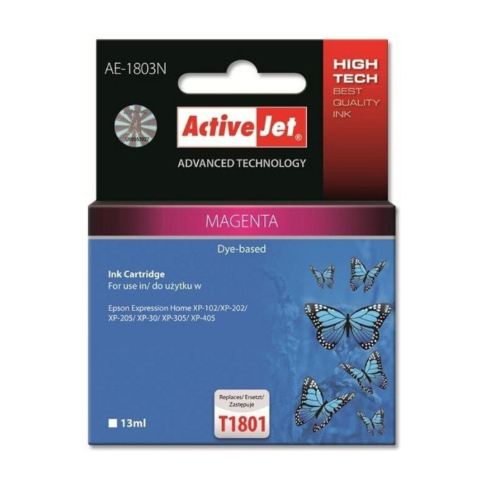 ActiveJet magenta črnilo Epson T1803 ActiveJet magenta črnilo Epson T1803