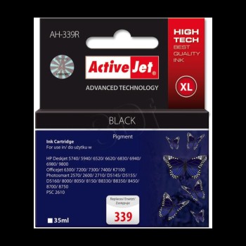 ActiveJet črno črnilo HP C8767EE 339