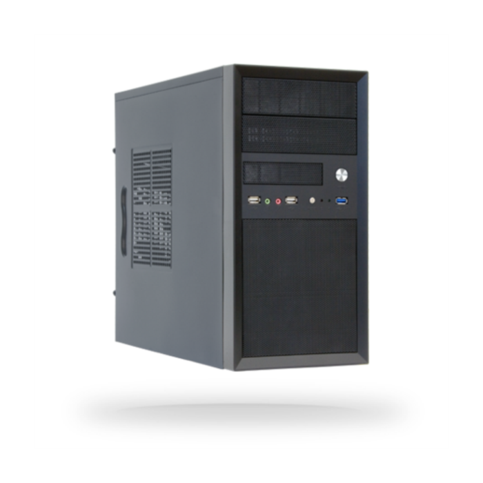 Chieftec CT-01B-350GPB 350W USB3 mATX ohišje z napajalnikom Chieftec CT-01B-350GPB 350W USB3 mATX ohišje z napajalnikom