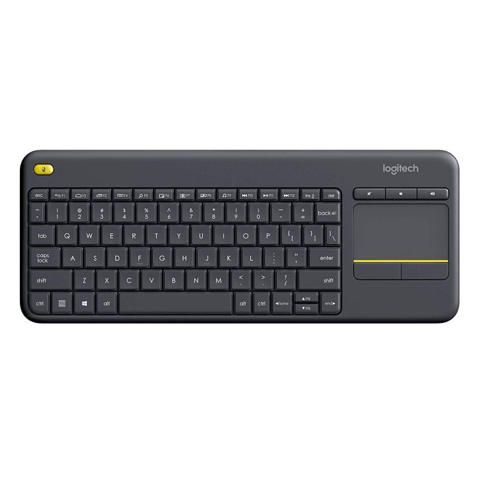 Brezžična tipkovnica Logitech K400 Plus Wireless Touch črna (Unifying, SLO gravura) Brezžična tipkovnica Logitech K400 Plus Wireless Touch črna (Unifying, SLO gravura)