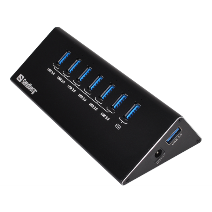 Sandberg USB 3.0 Hub 6+1 ports Sandberg USB 3.0 Hub 6+1 ports
